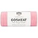 Shandali Hot Yoga Towel - Suede - 100% Microfiber, Super Absorbent, Bikram Towel - Exercise, Fitness, Pilates, and Yoga Gear - Pink 26.5