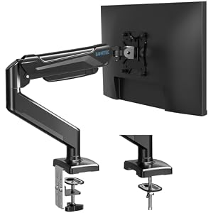 BONTEC モニターアーム ガススプリング シングル デスクスタンド PC/液晶ディスプレイ アーム 最大耐荷重9kg VESA