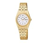 Seiko Women's Goldtone White Dial Dress Calendar Watch