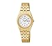 Seiko Women's Goldtone White Dial Dress Calendar Watch