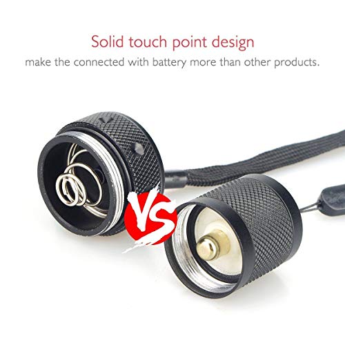 Escolite UV Flashlight Black Light,1 LED 395 nM Ultraviolet Blacklight Detector for Dog Urine, Pet Stains and Bed Bug