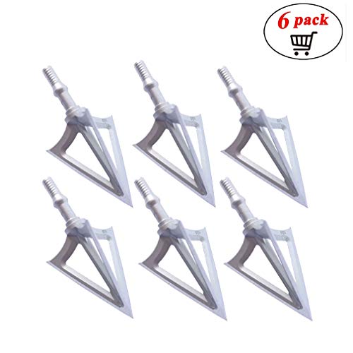 ZCISSY Crossbow Broadheads 100 Grain Deep Razor Sharp