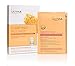 Karuna Skin - Clarifying+ Sheet Masks for Clear Skin, Moisturizing & Hydrating Face Masks Skincare, Sheet Mask with Honey, Salicylic Acid & Burdock Root, 4 Face Mask Sheets per Pack