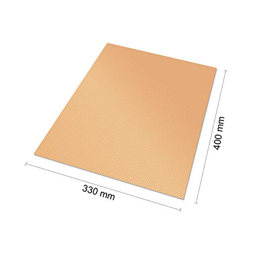 The perseids BBQ Grill Mat 5pcs, 100% Non-Stick Grilling Baking Mats Reusable Easy to Clean w/Silicone Brush & Kitchen Tong, Barbecue Accessories Kit for Gas, Charcoal, Electric Grill Oven in Copper