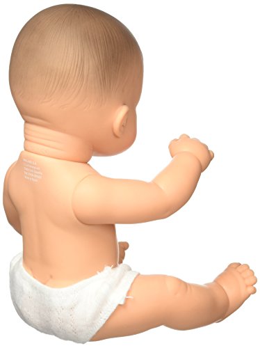 Miniland 12.63'' Anatomically Correct Newborn Baby Doll, Asian Girl
