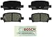 BOSCH BE865 Blue Ceramic Disc Brake Pad Set - Compatible With Select Acura MDX; Honda Odyssey, Pilot; REAR