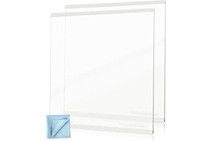 KOZHOM [Upgraded] 2Pcs W11130202 Freezer Glass Shelf, Refrigerator Glass Shelf (Upper) fit for Whirlpool/Ikea Refrigerators, Replaces W10773886, W10527848, WPW10527848, Size 11.69" X 11.37"