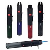 Eagle Jumbo Pen Single Flame Torch Lighter Windproof Pack of 2 Assorted Color