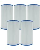 Guardian Filtration Products, Replacement Pool Spa Filter, for Watkins Hot Springs C6430, Unicel C-6430, Pleatco PWK30, Filbur FC-3915, 5 Pack