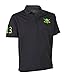 TattooGolf Men's Lucky 13 Performance Golf Shirt