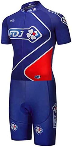 Unisex Cycling Suits Jersey,Quick Dry Compressed Elastic Bicycle Shirt Outdoor Fitness Mountain Bike Racing Sportswear Cycling Clothes in Summer