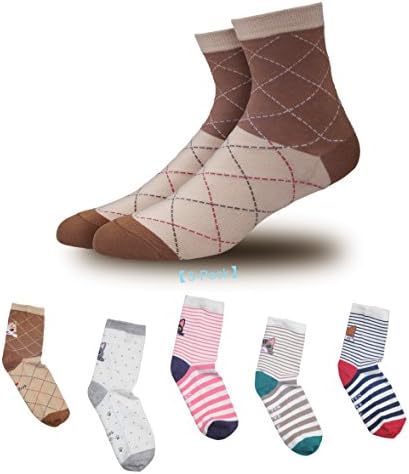 5 Pair Socks Sports Ladies #MY7841 QA413Y15