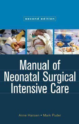 MANUAL OF NEONATAL SURGICAL INTENSIVE CARE