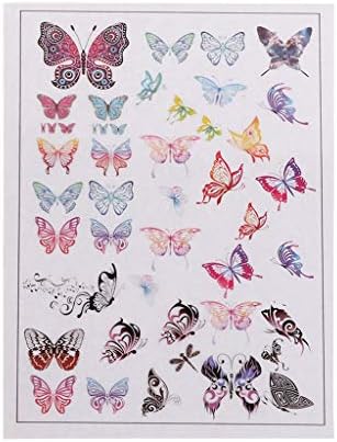 EAPTS Epoxy Resin Materials Sheet Mold Decoration Simulated Butterfly Wings DIY Jewelry Making Crafts Colorful Filling Tools Filler Transparent Crystal