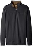 Arrow Men's Big and Tall Long Sleeve Sueded Fleece 1/4 Zip