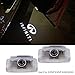 SUNKISSED 2 Pcs Car Logo Lights Ghost Light Door Light Projector for Infiniti Compatible FX/G/Q50/Q60/M/EX/QX50/QX56/QX70/QX80 Emblem Accessories
