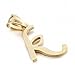 Kalapure 14K Gold Plated Stainless Steel Initial Pendant for Birthday Gifts - 26 Letters Alphabet Personalized Charms Pendant