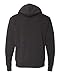 Independent Trading Co Unisex Full Zip Hooded Sweatshirt. AFX90UNZ - Medium - Charcoal Heather