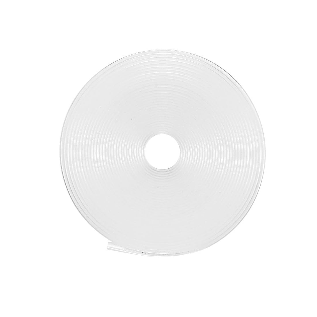 Unifizz Heat Shrink Tubing 15mm Dia 25mm Flat Width 2:1 Ratio Shrinkable Tube Cable Sleeve 5m - Clear