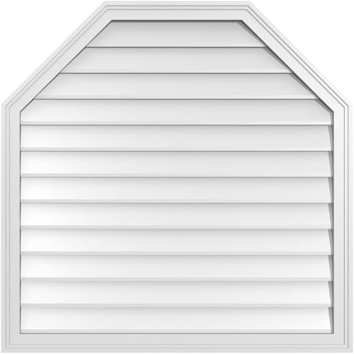 Signature Urethane GVSOT38X3802SN Octagonal Top Brickmould Frame, Primed Tan Si…