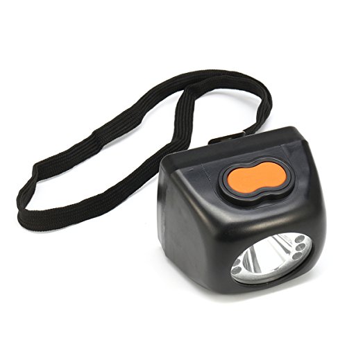 OlogyMart 3W LED Miners Cordless Cap Security Light Hard Hat Helmet Head Lamp Explosion-proof