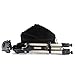 Camera Shoulder Bag DSLR SLR Travel Outdoor Portable Backpack Waterproof and Sling Bag Knapsack for Canon, Nikon, Sony, Olympus, Samsung, Panasonic, Pentax Camera and Camera Accessories (Black)