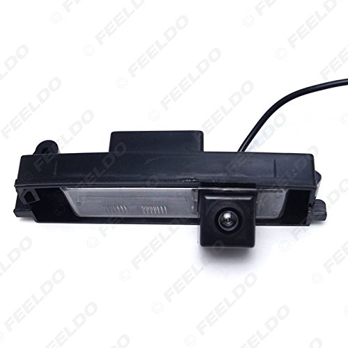 FEELDO DC12V Car CCD Rear View Camera for Toyota RAV4/Porte/Platz/Vitz/Yaris Hatchback