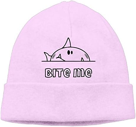 Bite Me Shark Animal Watch Cap Knit Hat