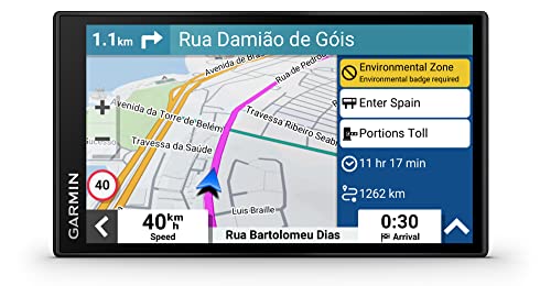 Garmin DriveSmart 66 GPS Sat Nav with Live Traffic via app & Alexa