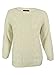 Karen Scott Womens Plus Metallic Cable Knit Pullover Sweater