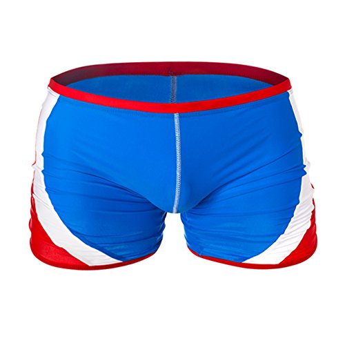 Sunvp men s sexy swimsuit compression boxer brief swim …