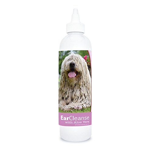 Healthy Breeds Komondorok Ear Cleanse with Aloe Vera Sweet Pea and Vanilla 8 oz