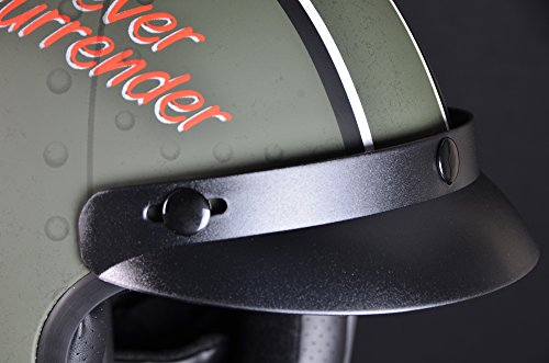 Vega Helmets Unisex-Adult Open Face Motorcycle Helmet (Bombs Away Graphic, Large)