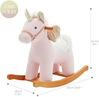 unicorn baby rocker
