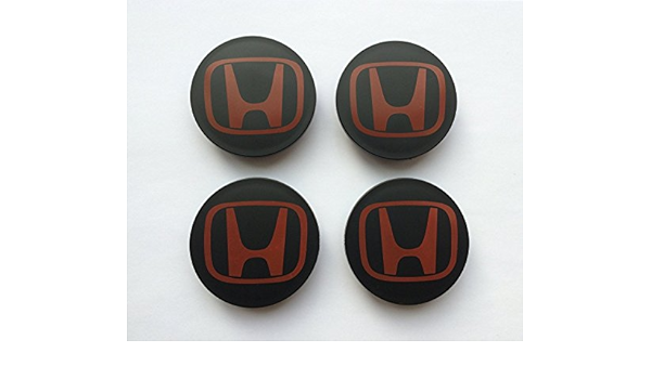 OE HN 44732-s9 a-a00 - Disco central de llanta, 68 mm Negro/Rojo Logo