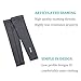 Aegend Sun Protection Cooling Arm Sleeves for Men Women, Gray, Medium