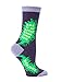 Blue Q Women's Novelty Crew Socks - Stay Away From Assholes (Womens Size 5-10)