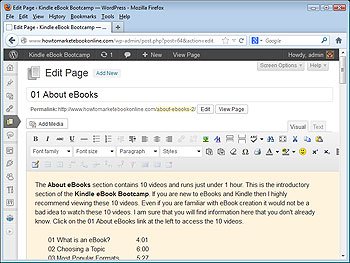 WordPress Website Software Tutorial and WordPress Projects on 2 DVDs