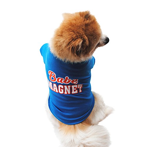 NEARTIME Puppy Clothes, Small Dog Cat Pet Dress Fly Sleeve Dress for Pet