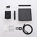 KOJOX Ceiling Rain Shower System with High Pressure 12 inch Rain Shower Head and Handheld All Metal Shower Faucet Trim with Valve Set Matte Black