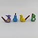 Ceramic bird whistle set of 4