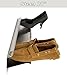 j-me Horizontal Shoe Rack – Wall Mounted Shoe Rack Organizer Keeps Shoes, Boots, Sneakers & Heels Off The Floor. A Modern Shoe Organizer For Your Entryway or Closet. (Stainless Steel - 28 inches)