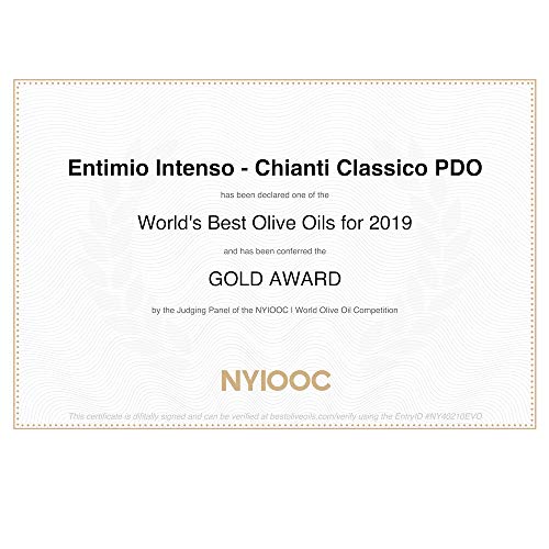 Entimio Intenso | Robust Tuscan Olive Oil Extra Virgin DOP | 2018 Harvest Italian Olive Oil from Italy, Tuscany, 2019 Gold Award | First Cold Pressed, Rich in Antioxidants | 16.9 (2 x 8.5) fl oz - Thumbnail 7