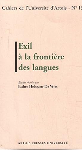Download Exil à la frontière des langues PDF