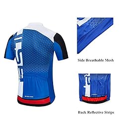Cycling Jersey Men, Summer Short Sleeved Bike