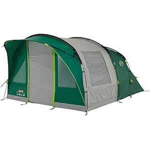 COLEMAN Rocky Mountain, 5 Plus Tenda Unisex-Adulto, Verde/Grigio, Taglia Unica - immagine 3