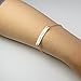 Absolute Rate Your Name Bar Bracelet Personalized Gift Dainty Engraving Plated Bracelet Bridesmaid Wedding Graduation Birthday Gift