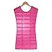 Valdler Dual Sides Hanging Jewelry Non-woven Organizer 30 Pockets 14 Hook-and loop Tabs Holder Storage Bag Without Hanger (Rose)