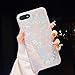 Dailylux Case for iPhone 8, iPhone 7, Glitter Pearly-Lustre Semi-Transparent Shell Protective Phone Case with Soft Back Cover for iPhone 7/8 4.7