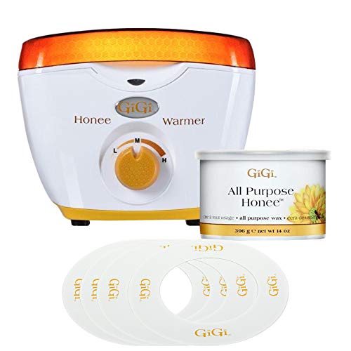 gigi honee hair removal wax warmer for 14 oz wax cans